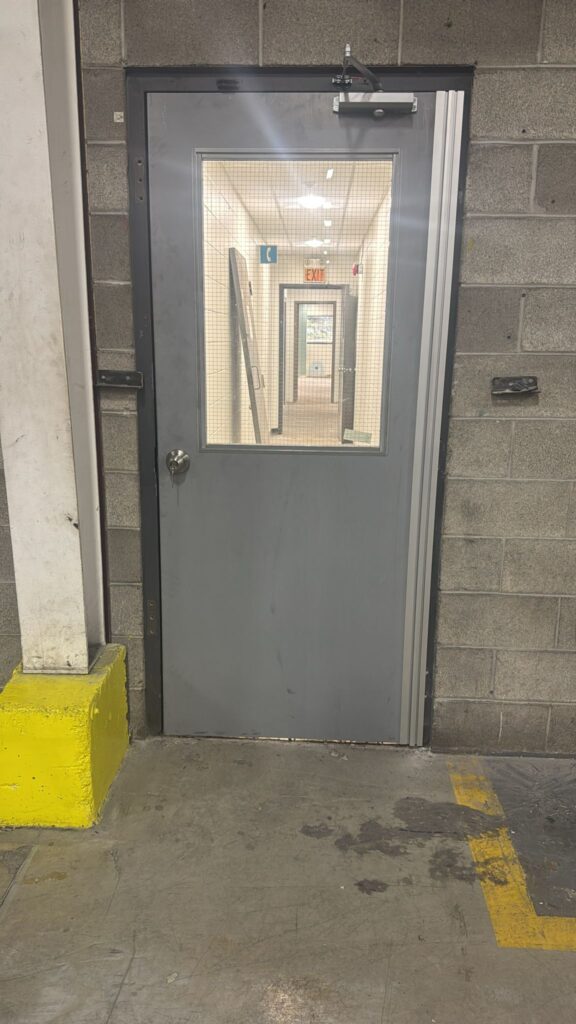 install window door glass metal door